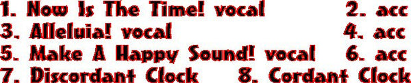THE EASTER CLOCK MELODIES
